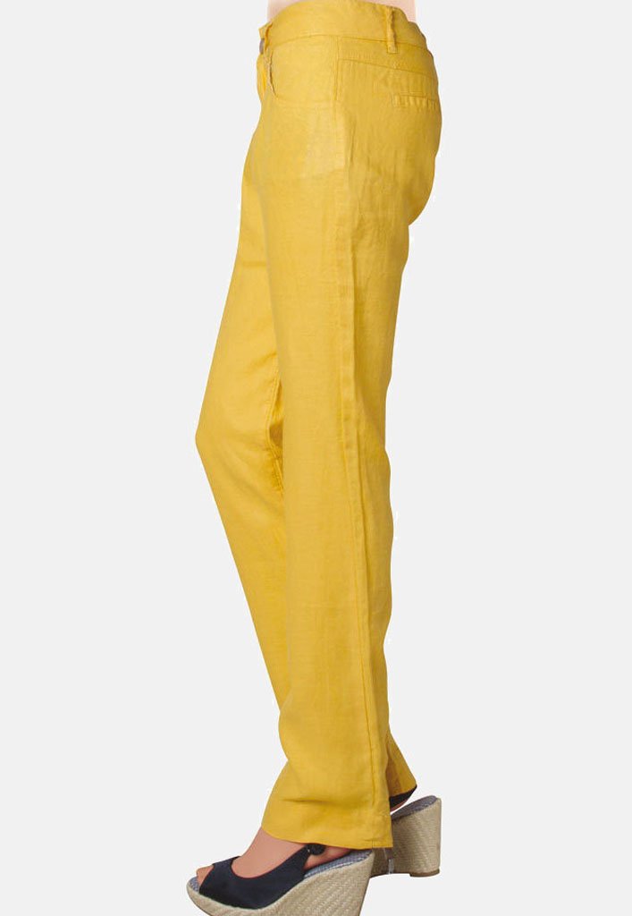  Stoffhose - Giallo Scuro