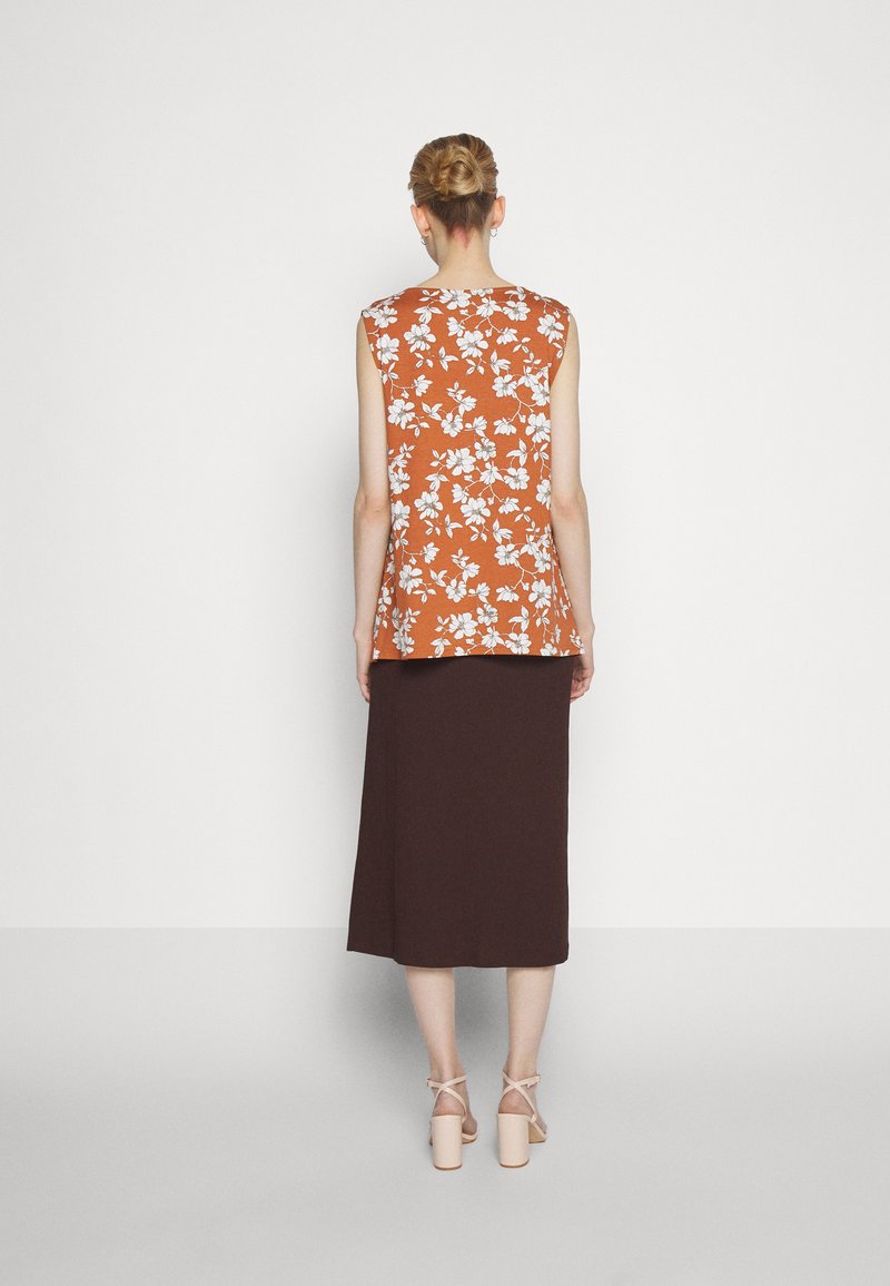 Anna Field A-Linien-Rock - Brown