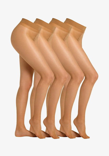 Camano 4 PACK - Strumpfhose - Nature