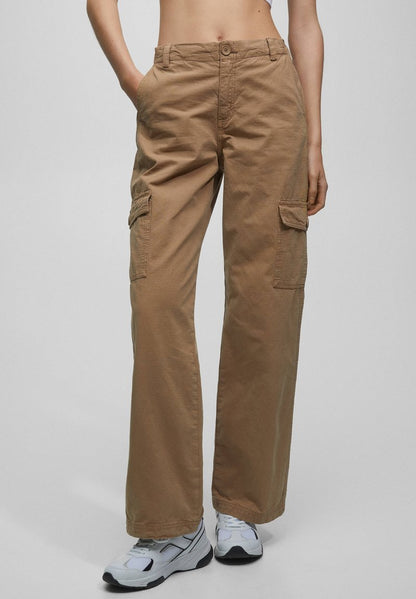 PULL & BEAR Cargohose - Ochre