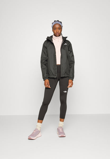 The North Face QUEST JACKET - Waterproof Jacket - Black/foil Grey