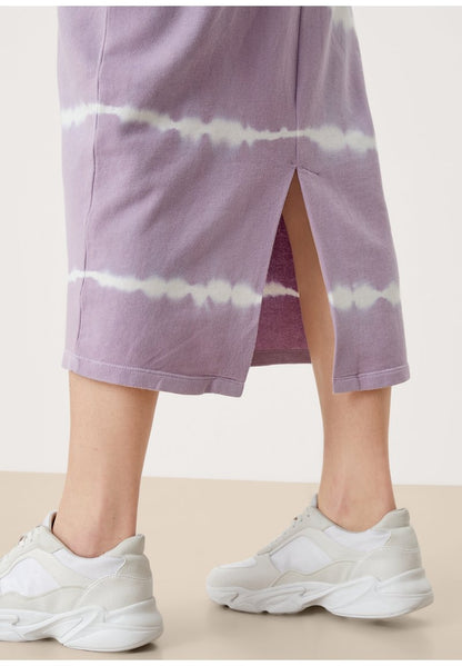 S.Oliver Maxirock - Lilac Tie Dye
