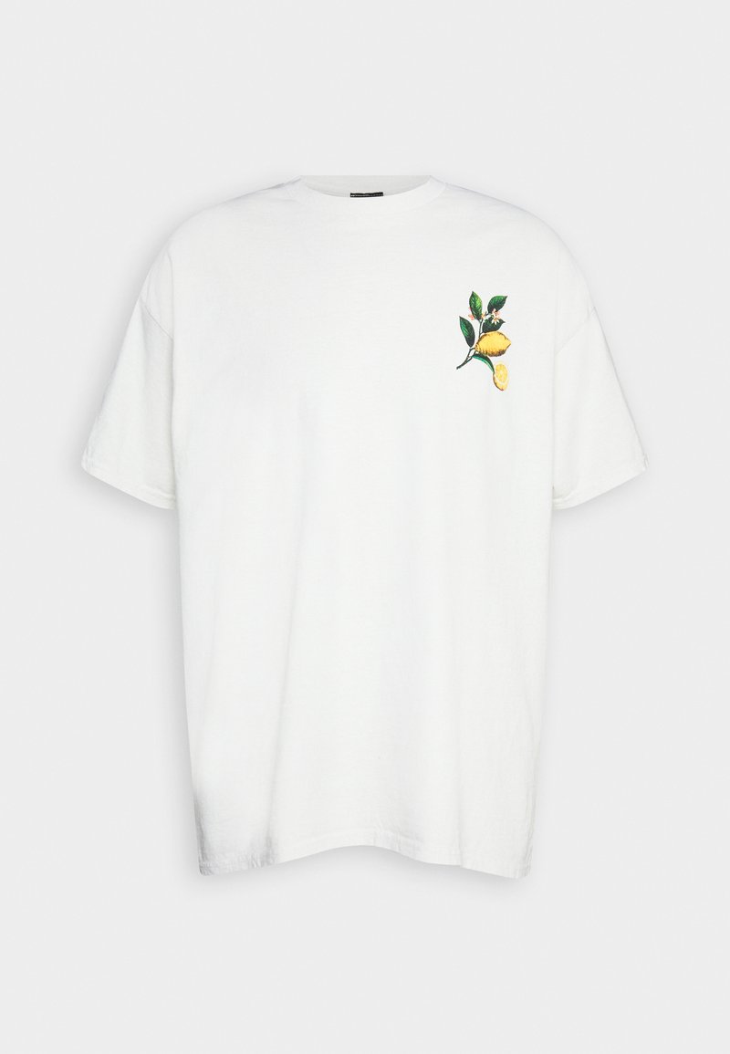 BDG Urban Outfitters LIMON UNISEX - T-Shirt Print - Ecru
