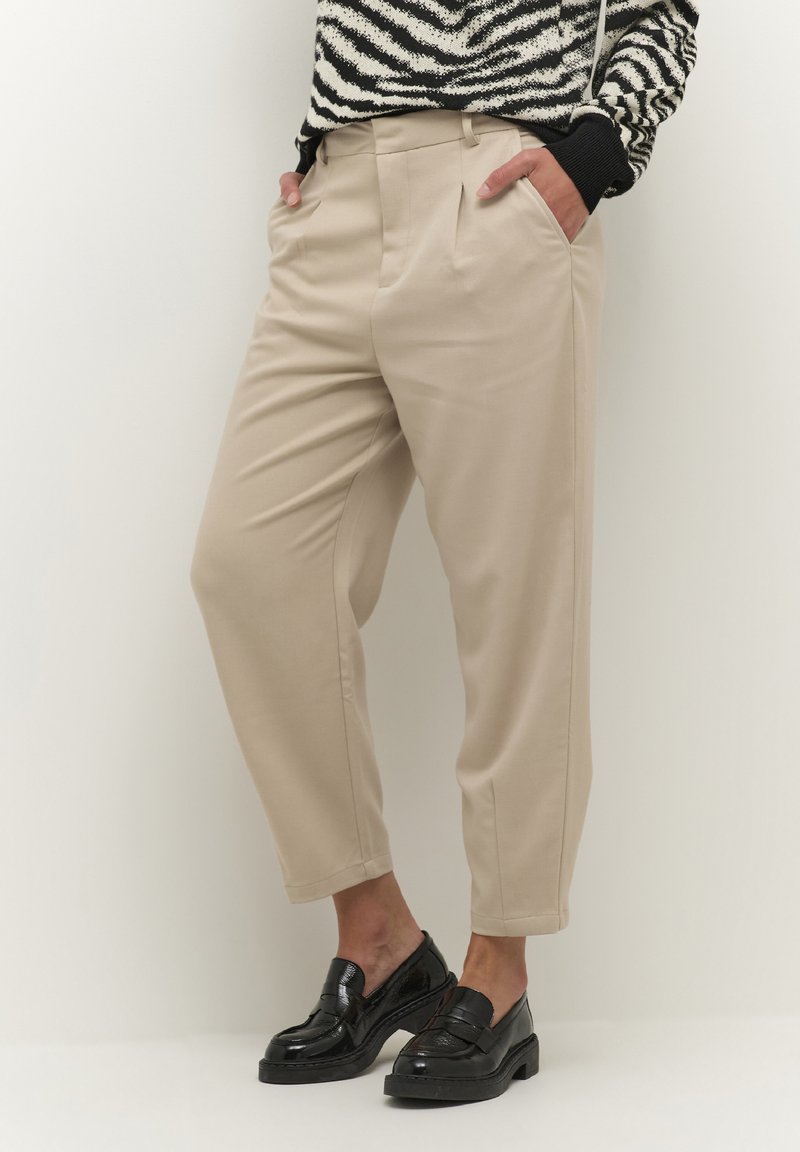 Kaffe KAMERLE - Stoffhose - Feather Gray