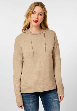  GRAPHIC LONE STAR - Kapuzenpullover - Offwhite