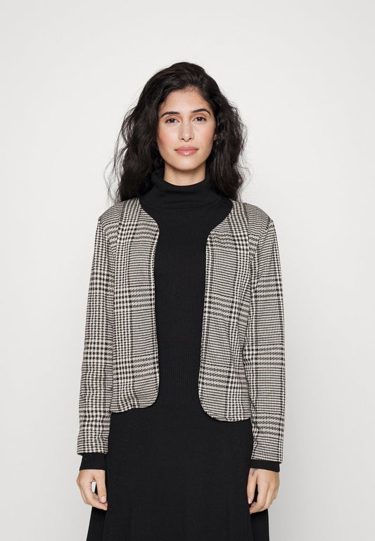 ONLY Petite ONLZIGA SHORT - Blazer - Black Pattern
