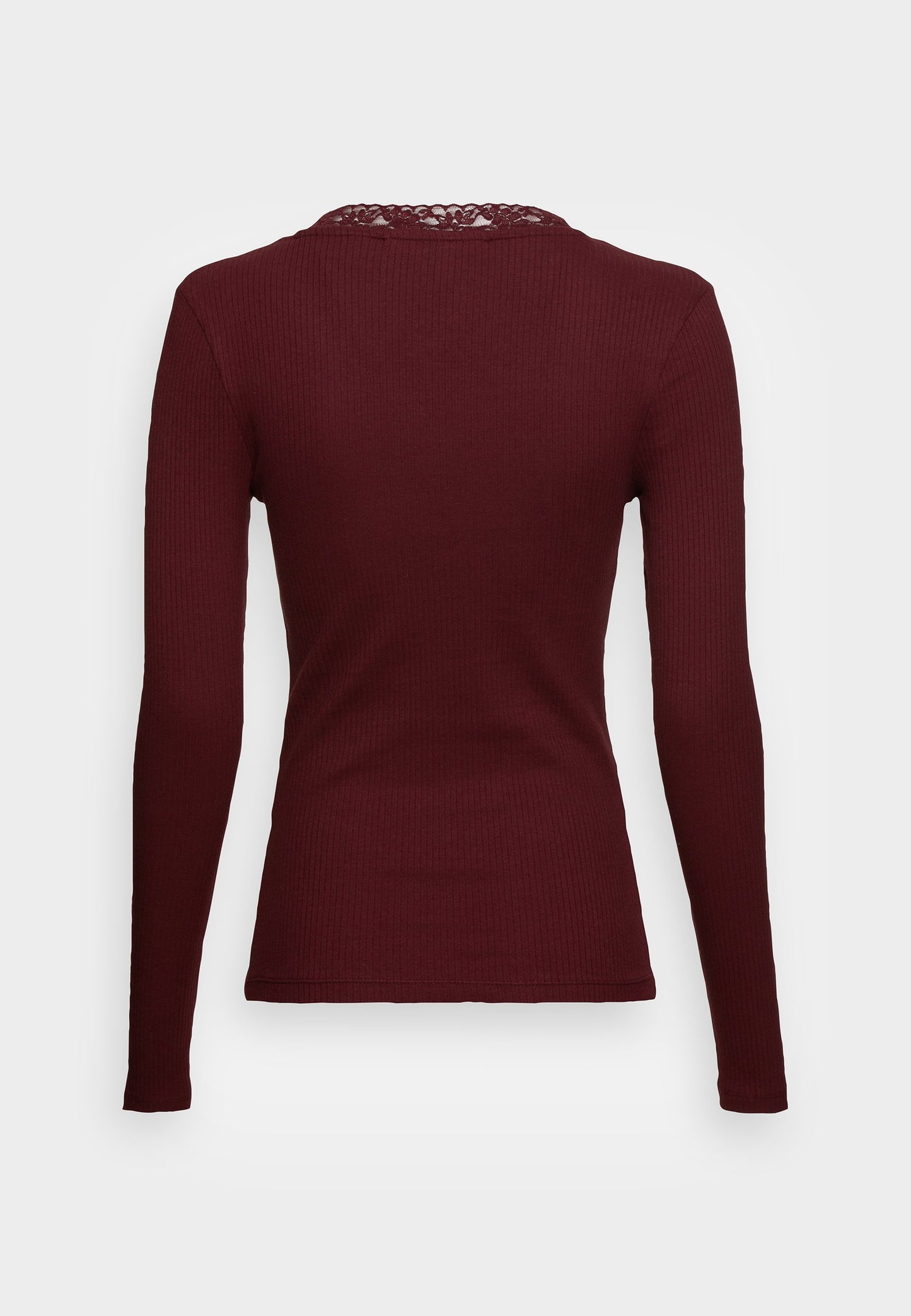 Vero Moda Tall VMHELSINKI DEEP V NECK - Long Sleeved Top - Port Royale