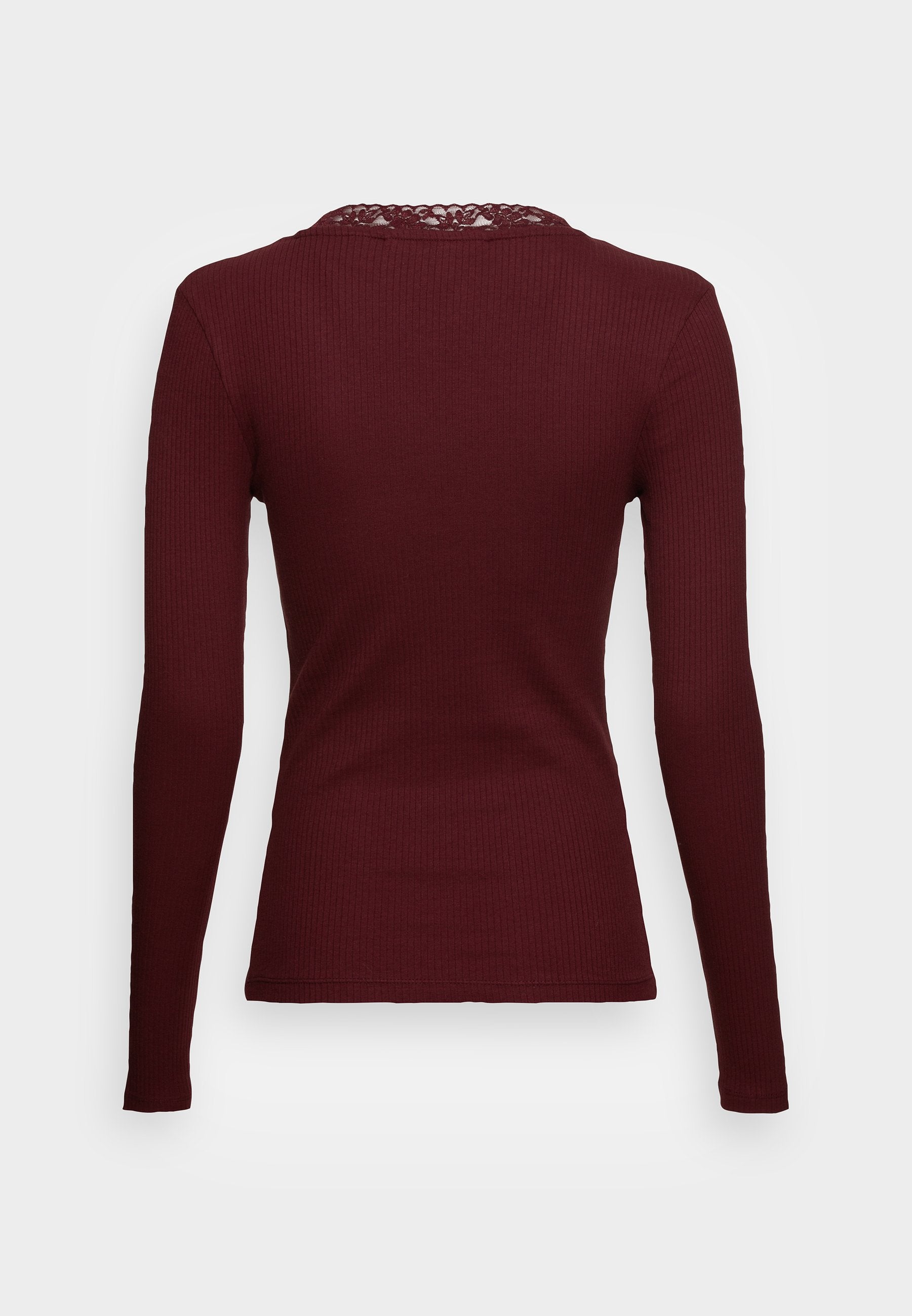 Vero Moda Tall VMHELSINKI DEEP V NECK - Long Sleeved Top - Port Royale