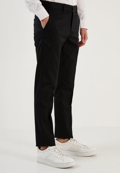  REGULAR FIT - Stoffhose - Black