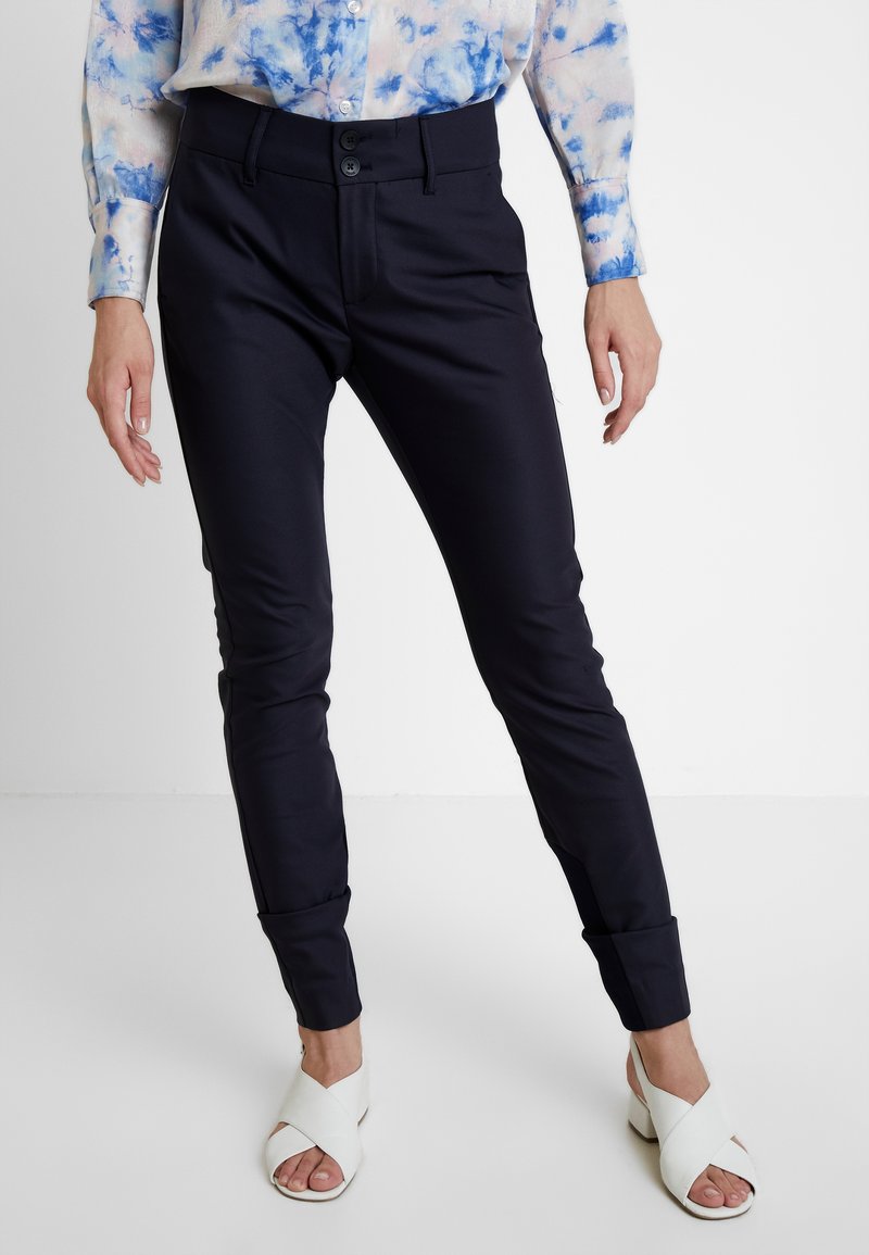 Mos Mosh BLAKE NIGHT LONG PANT - Stoffhose - Navy