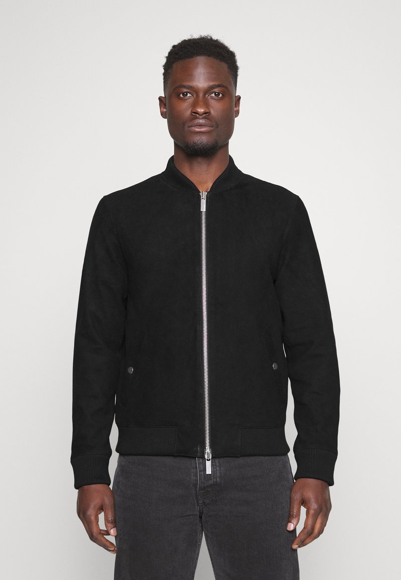 Selected Homme SLHARCHIVE - Lederjacke - Black