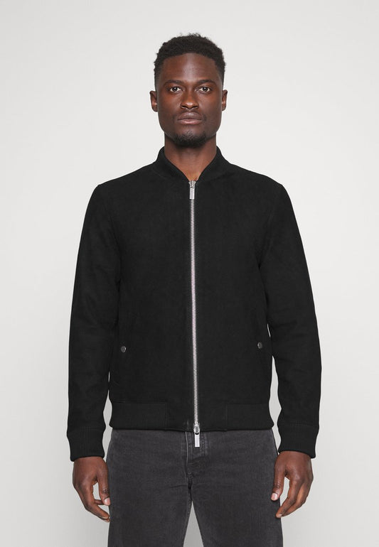 Selected Homme SLHARCHIVE - Lederjacke - Black