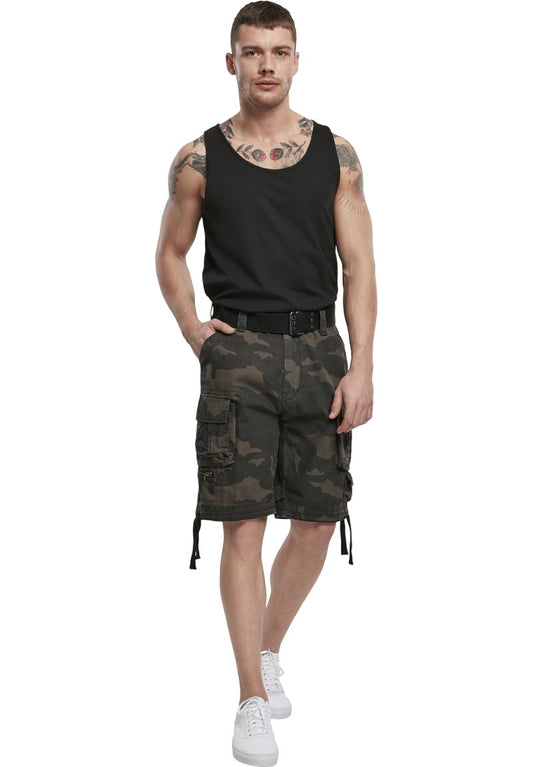 Brandit SAVAGE VINTAGE - Shorts - Darkcamo
