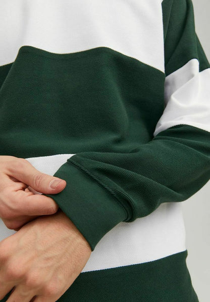 JACK&JONES Premium PREMIUM GESTREIFTES - Poloshirt - Sycamore