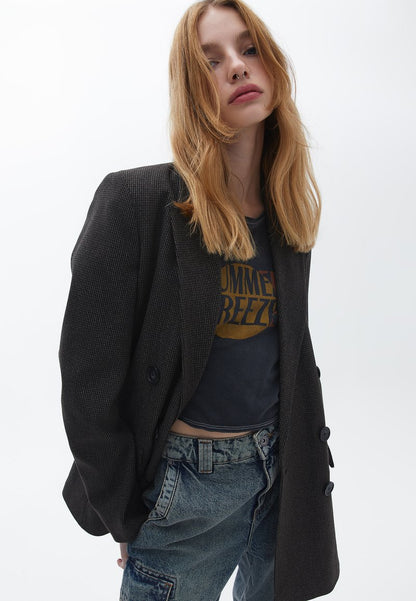  BOYFRIEND - Blazer - Dark Grey