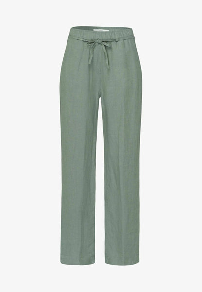 BRAX STYLE FARINA - Stoffhose - Matcha
