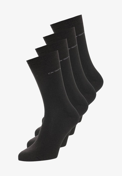 Camano SOFT WOOL 4 PACK - Socken - Light Grey/light Grey