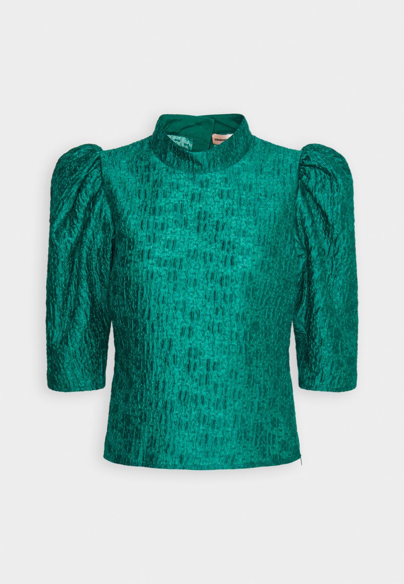 Custommade DAVIDA - Bluse - Posy Green
