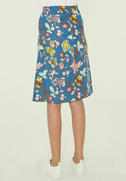  A-Linien-Rock - Floral Print