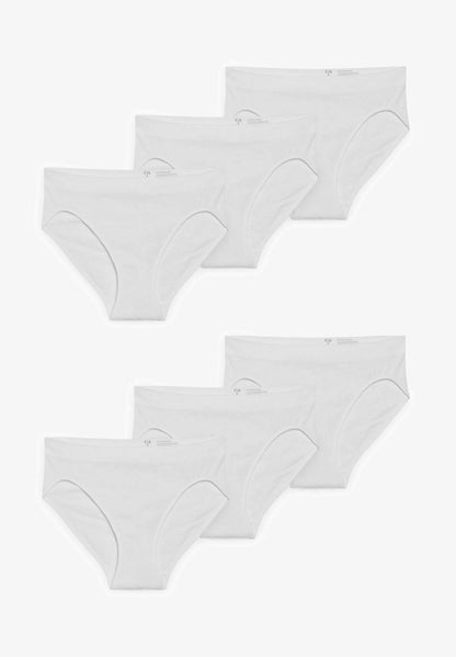  6 PACK - Slip - White