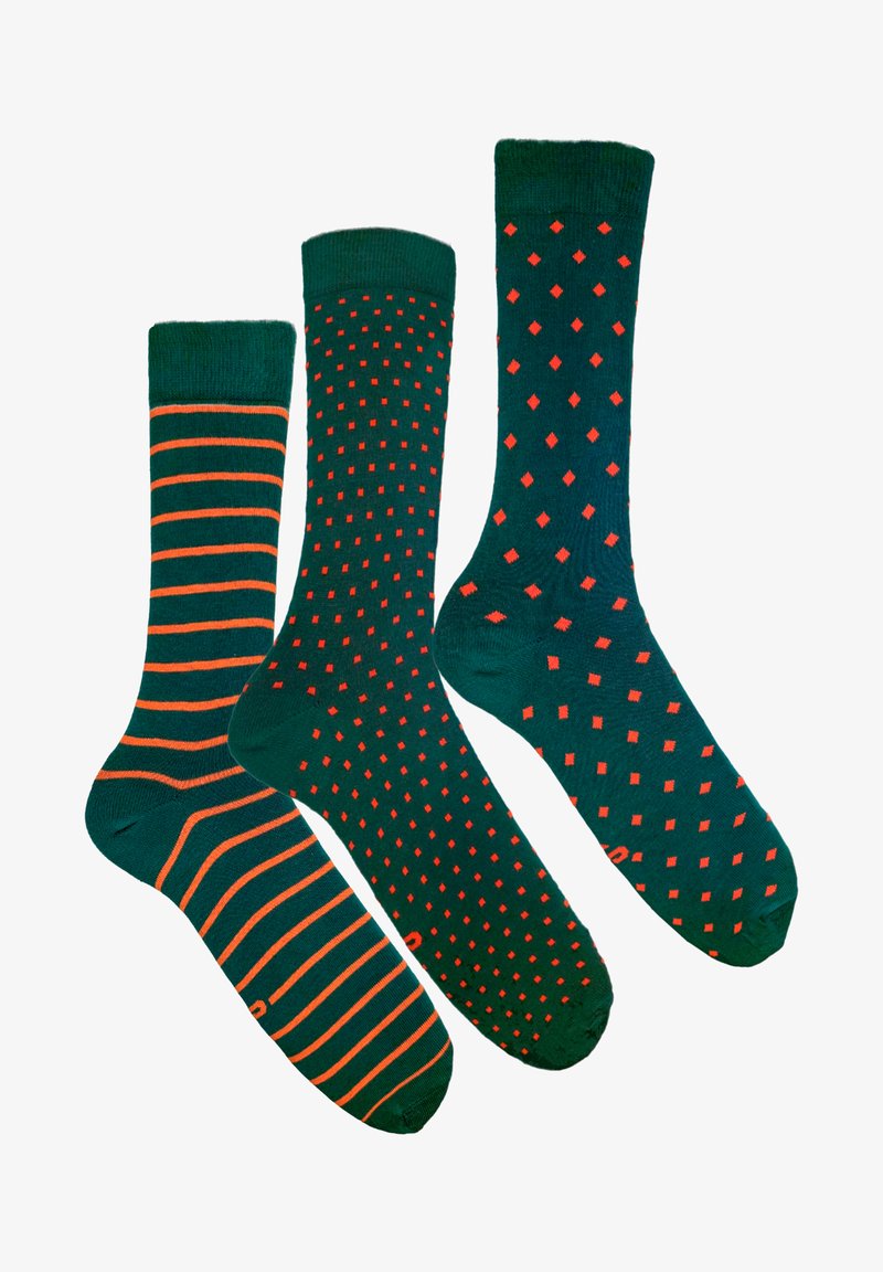  3 PACK - Socken - Dark Green