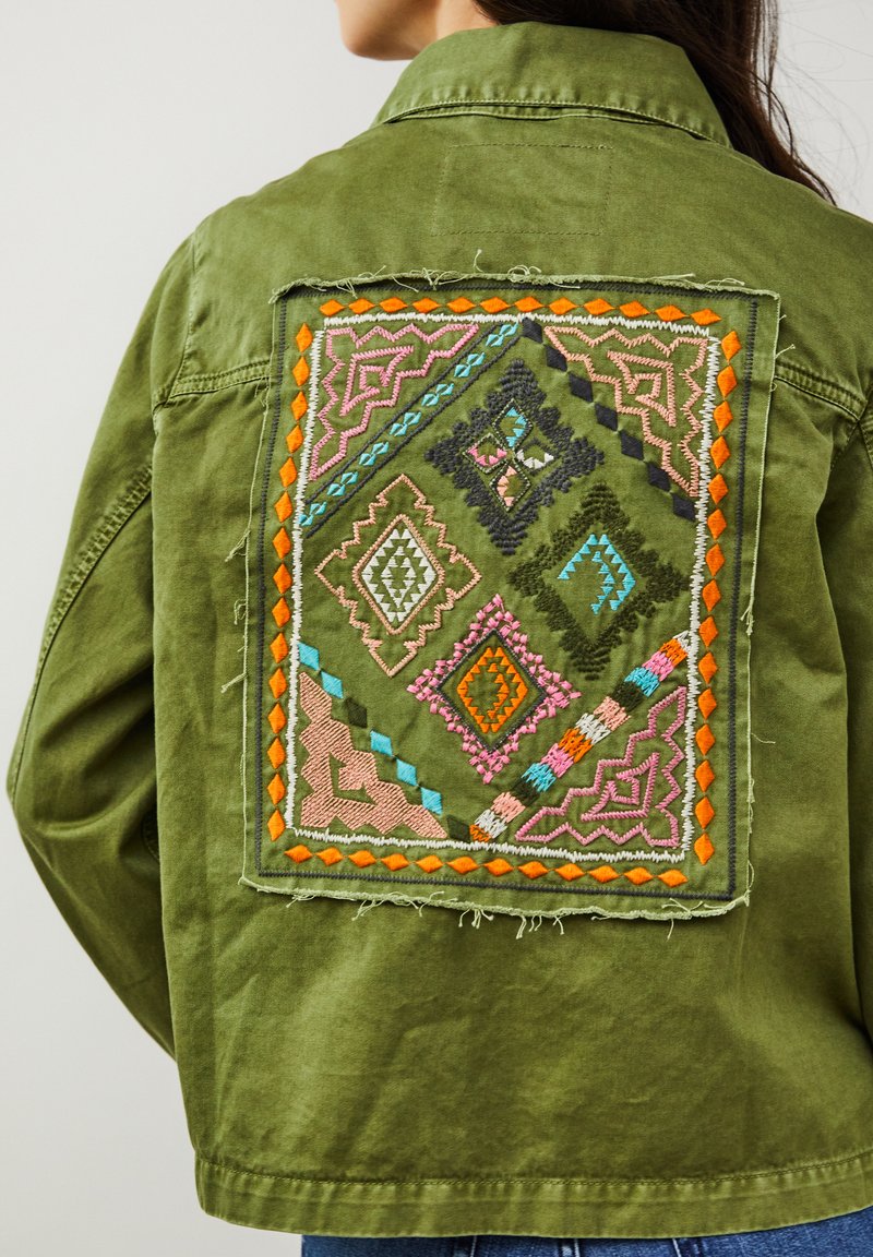 Odd Molly KENNEDY - Jeansjacke - Green Trails
