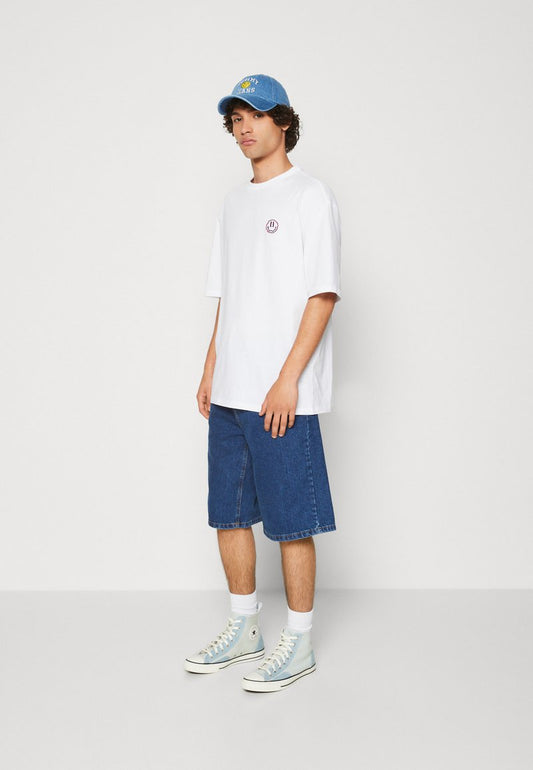 YOURTURN UNISEX - Jeans Shorts - Blue Denim