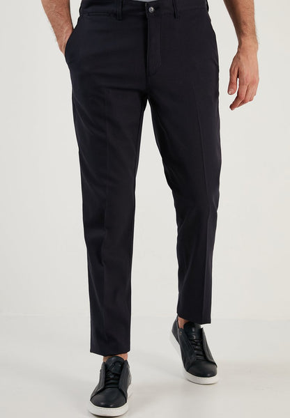  REGULAR FIT - Stoffhose - Black