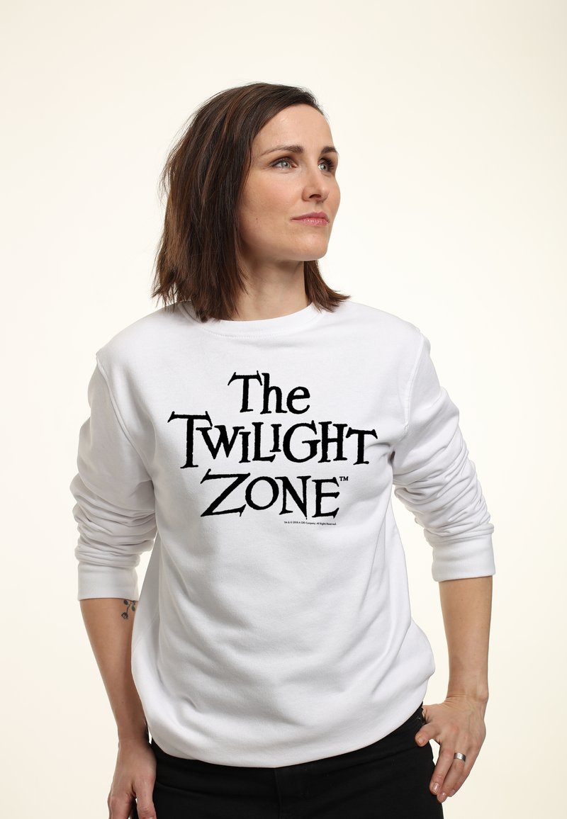 Henry Tiger TWILIGHT ZONE LOGO - Sweatshirt - White