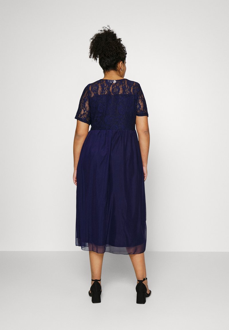 ONLY CARMAKOMA CARMARY DRESS - Ballkleid - Navy Blazer