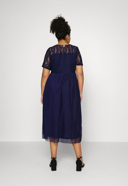 ONLY CARMAKOMA CARMARY DRESS - Ballkleid - Navy Blazer