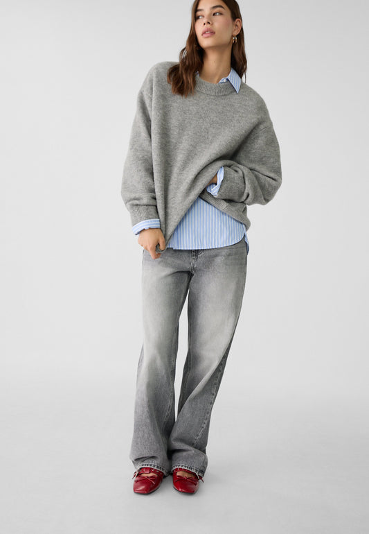 Stradivarius SOFT TOUCH - Jumper - Grey
