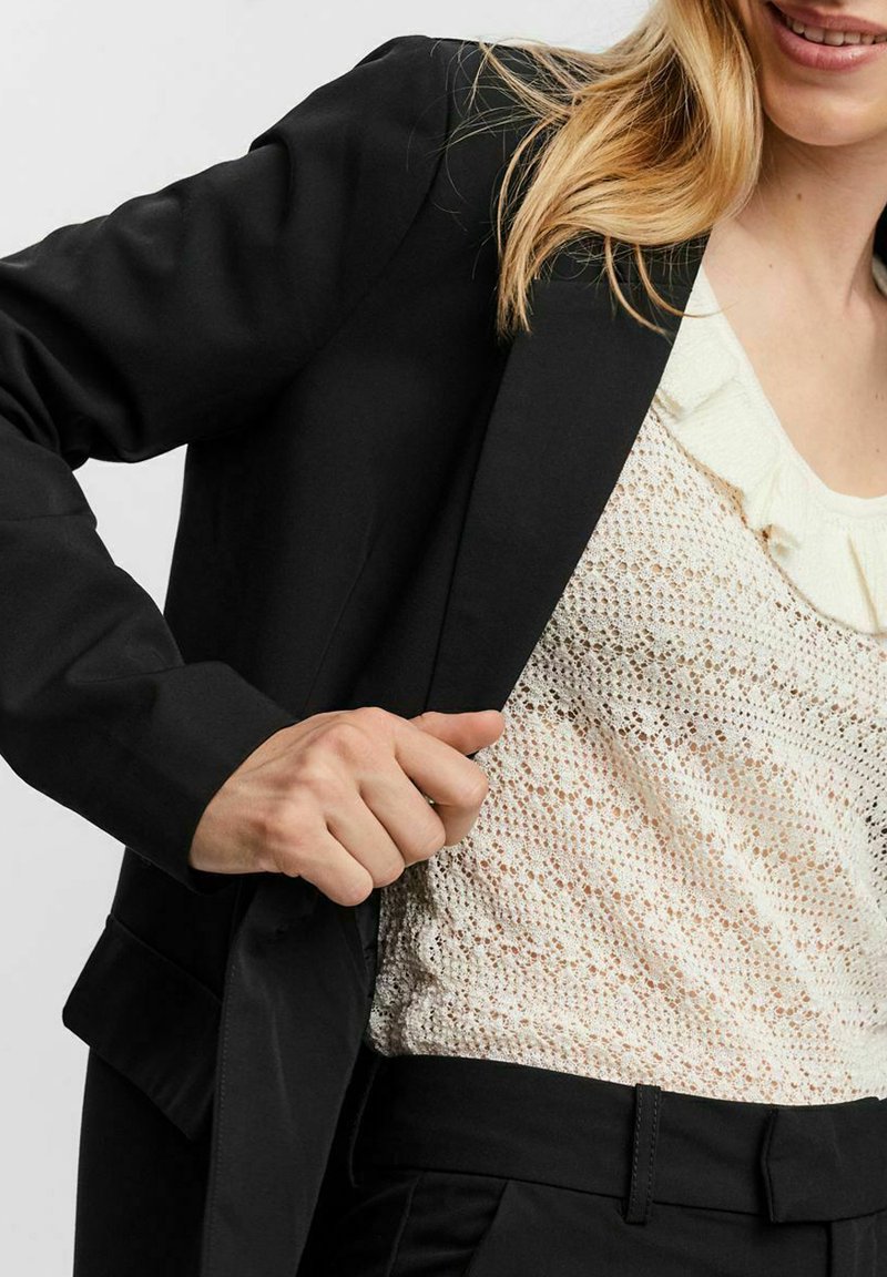 Vero Moda LANGÄRMELIG - Kurzmantel - Black