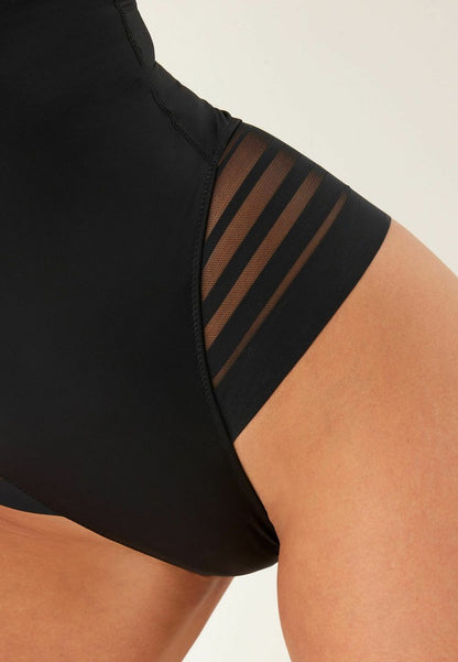 Next TUMMY MEDIUM CONTROL LIGHT SHAPING STRIPE STANDARD - Body - Black