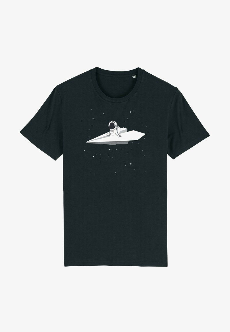  FLY ME TO THE MOON - T-Shirt Print - Mauve