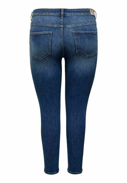 ONLY CARMAKOMA Jeans Skinny Fit - Medium Blue Denim