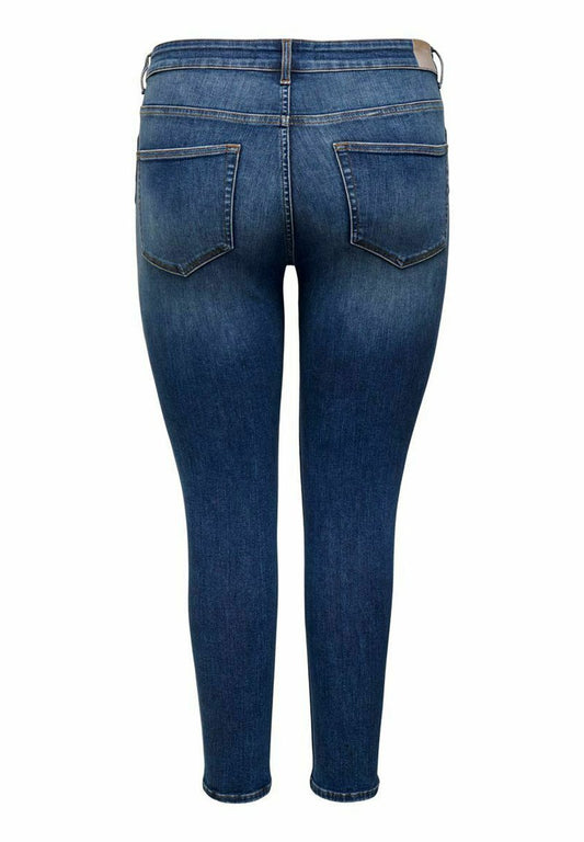 ONLY CARMAKOMA Jeans Skinny Fit - Medium Blue Denim