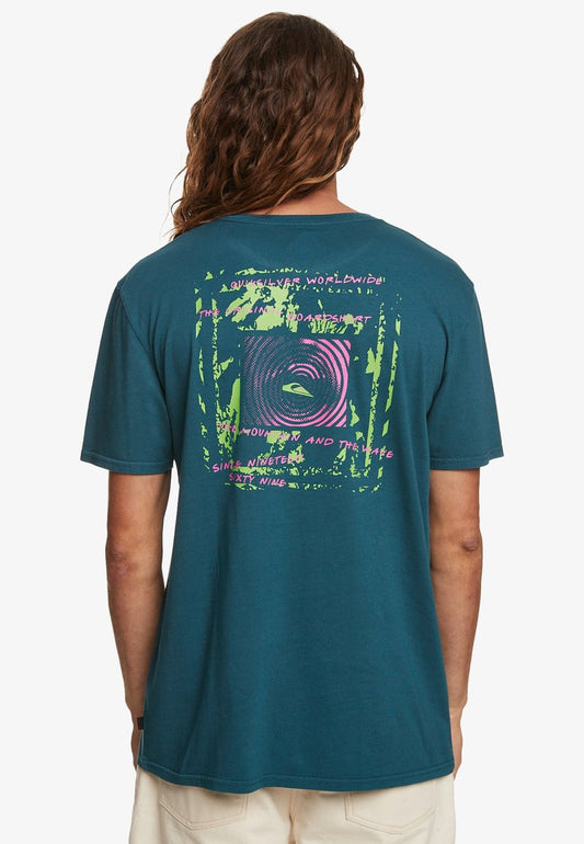 Quiksilver INTERNATIONAL WORLDFORCE EQYZT0 - T-Shirt Print - Bering Sea