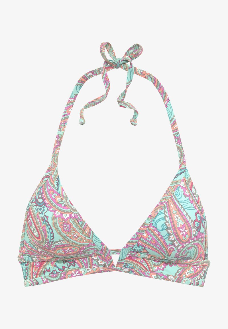 VENICE BEACH TRIANGEL - Bikini-Top - Mint Bedruckt