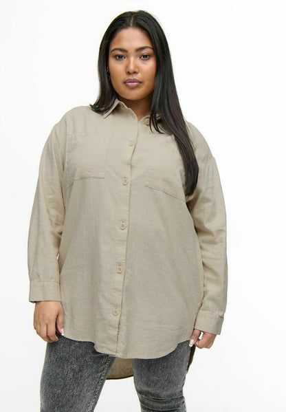 ONLY CARMAKOMA CURVY - Hemdbluse - Moonbeam