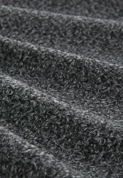 Tom Tailor Kurzmantel - Evident Anthracite Melange