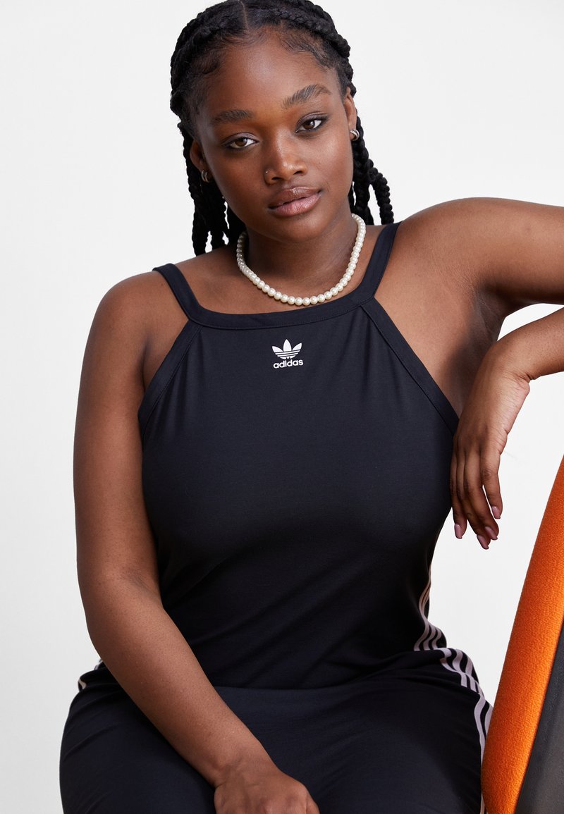 Adidas Originals DRESS - Etuikleid - Black