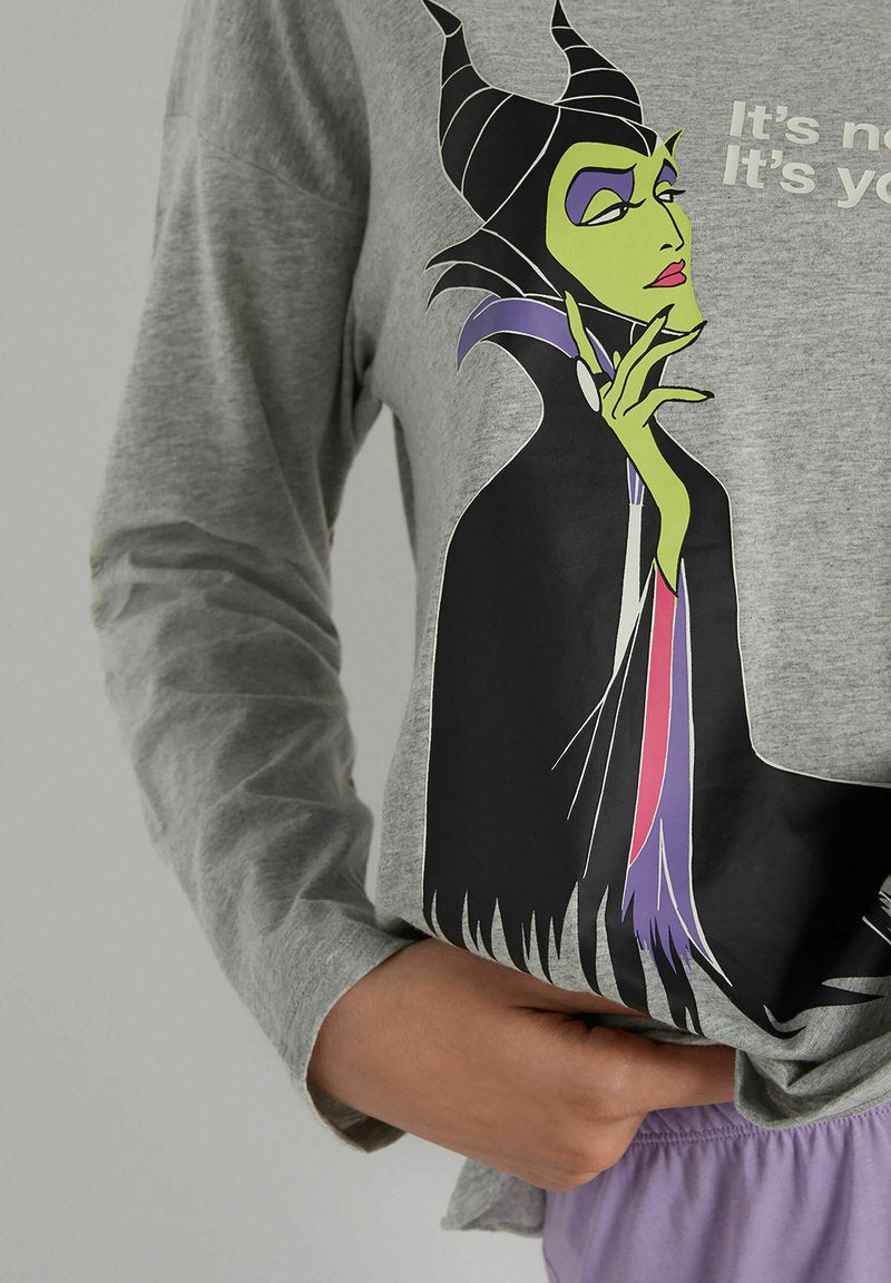  DISNEY | DISNEY VILLAINS - Nachtwäsche Set - Light Grey