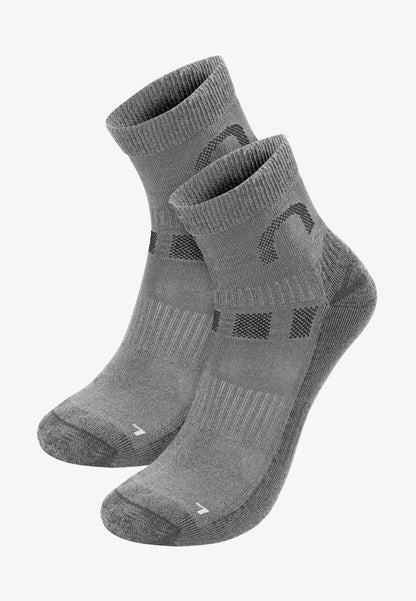  LISMORE MERI LOW CUT 2 PACK - Socken - Grau