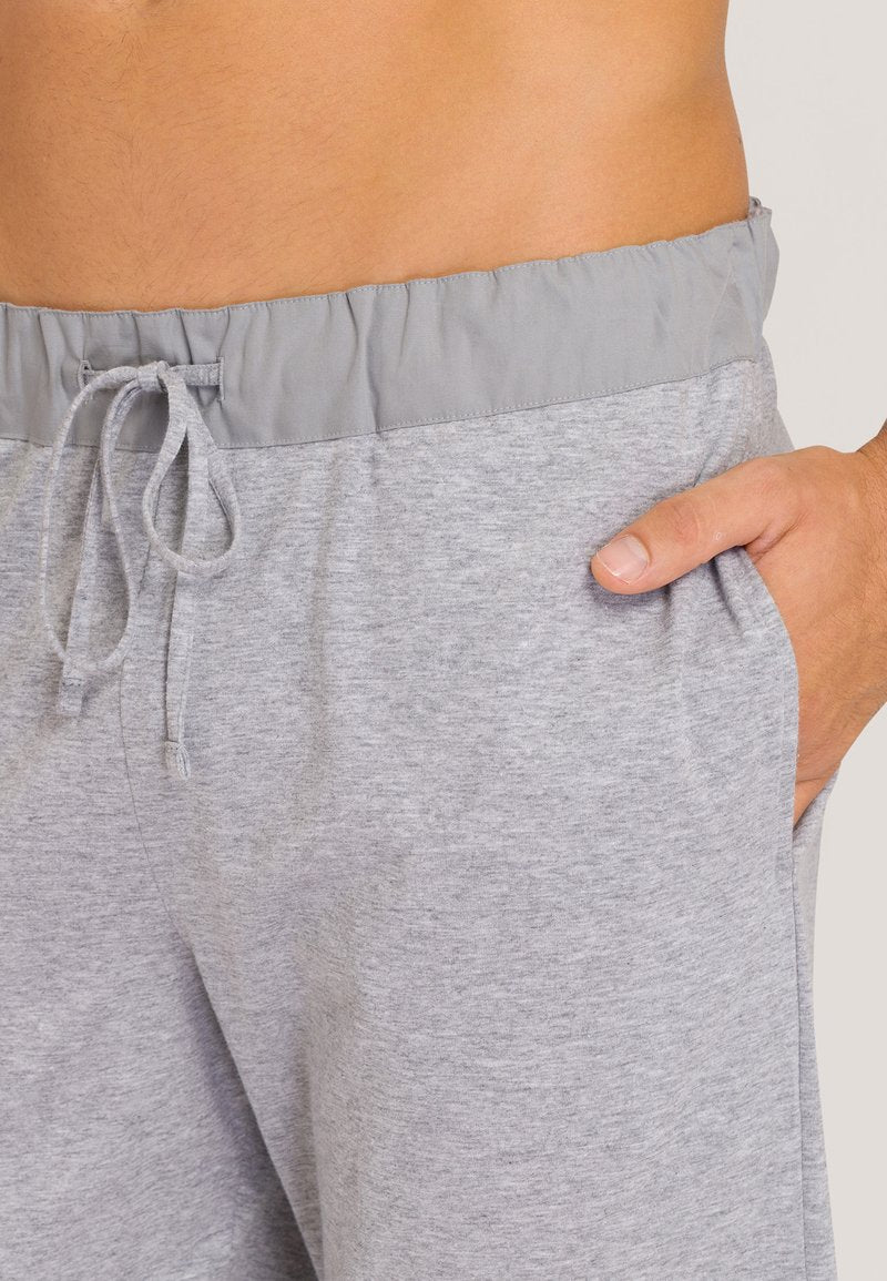 HANRO NIGHT DAY - Nachtwäsche Hose - Silver Melange
