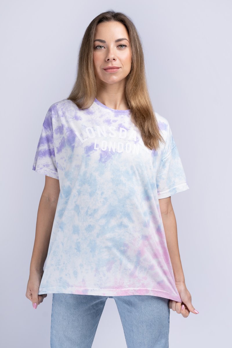 Lonsdale KILDONAN - T-Shirt Print - Multicolour White