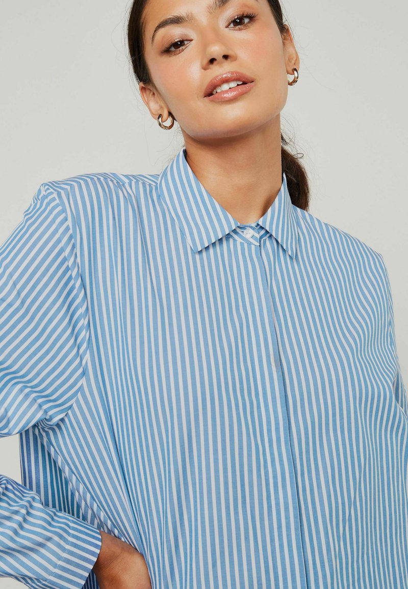 Next OVERSIZE - Hemdbluse - Blue