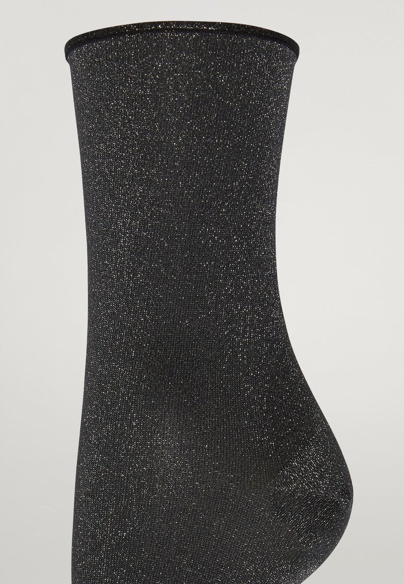 Wolford STARDUST - Socken - Black Silver
